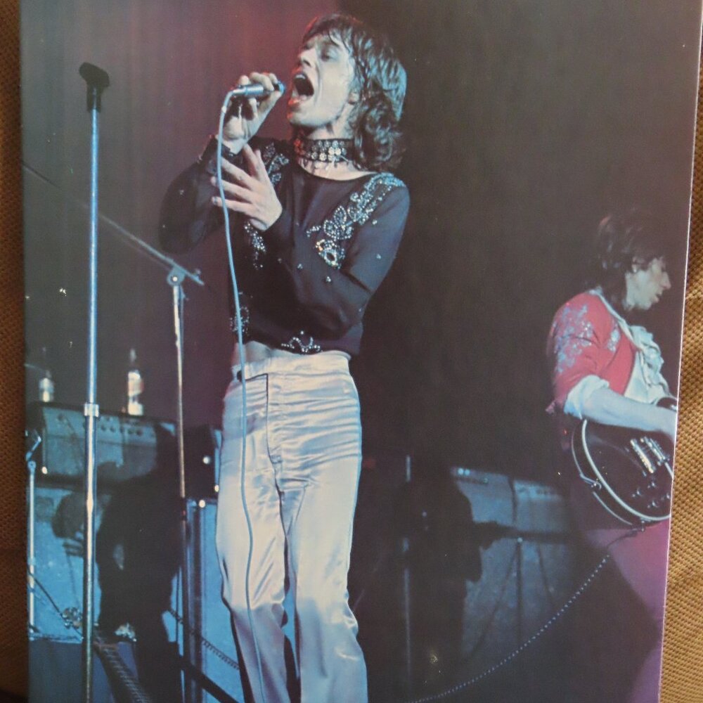Rare Vintage Poster Rolling Stones Mick Jagger 1971 Photo by Henry Daniels